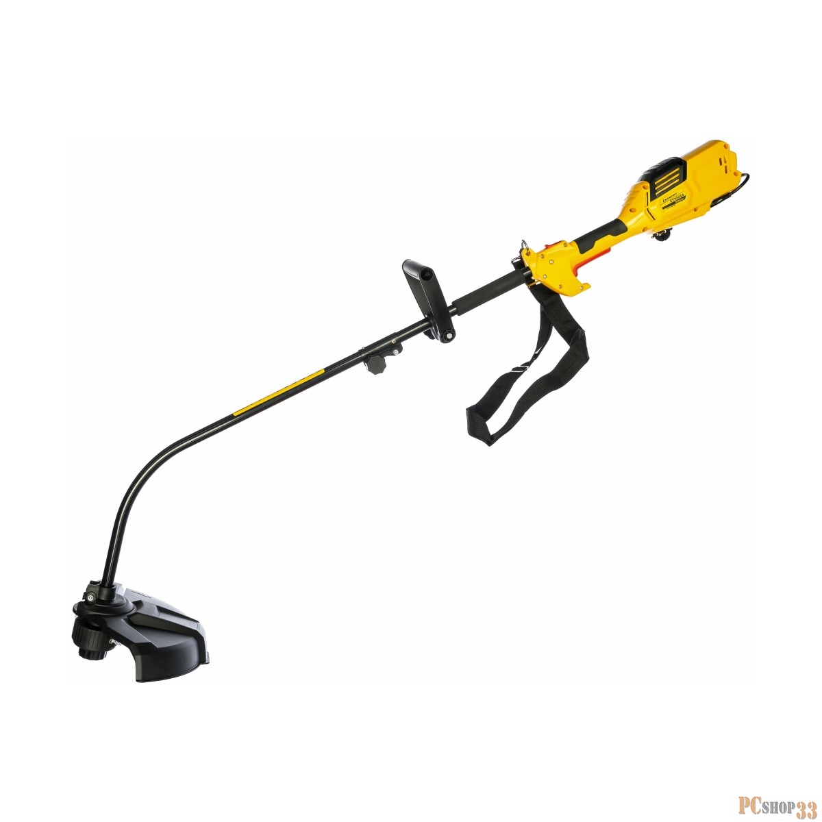 Триммер CHAMPION ET1003A 1000Вт 35см верхний двиг., изогнутая разъемная штанга 3.9кг