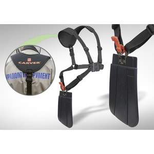 Мотокоса CARVER GBC-052M 1500Вт 2х-тактный 52см3 1л нож 230мм леска2.4мм