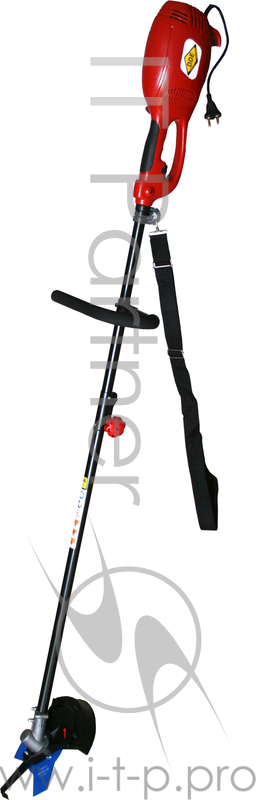 Триммер DDE EB1000RD 1000Вт 40см верхн. двиг., прямая разъемная штанга, фреза