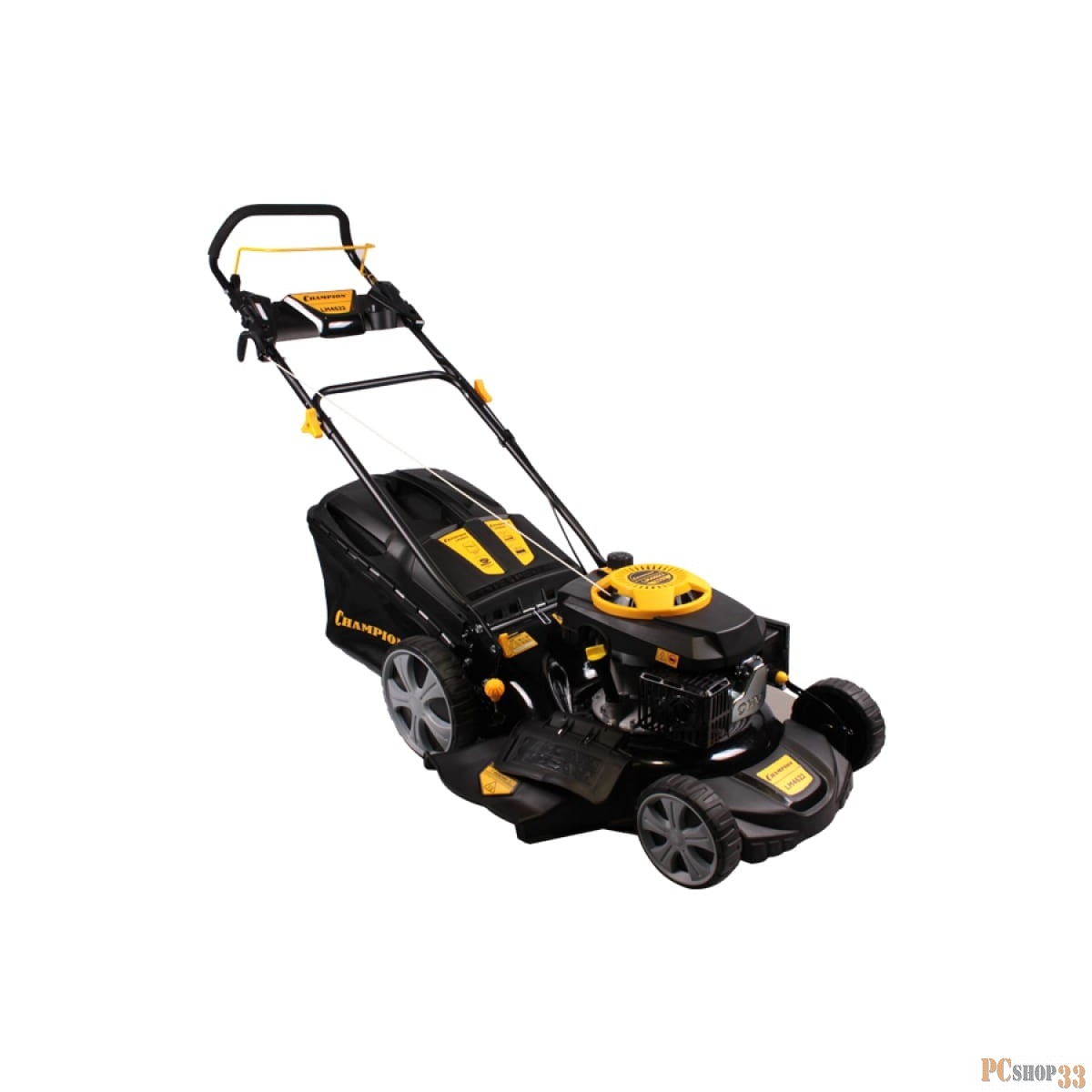 Газонокосилка CHAMPION LM4622 2.2кВт травосб.60л. шир.460мм 25-75мм 32.6кг 3 в1