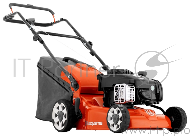 Газонокосилка бензо HUSQVARNA LC 140 (9676367-01) B&S 450e 40cм сбор в травосборник 50л выброс наза