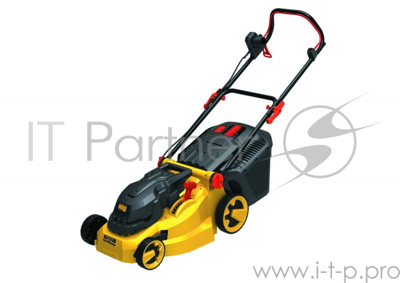 Газонокосилка CHAMPION EM4216 Газонокосилка эл.(Мощность 1600Вт, вес без травосборника 15,5кг, ширина среза 420мм, высота среза 20-70мм, объем травосборника 45л.)