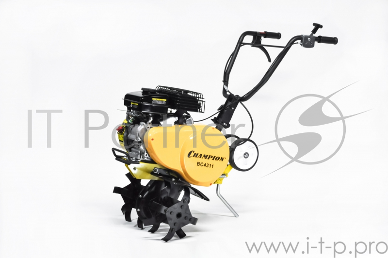 Мотокультиватор бензо Champion ВC4311 2,3лс 87сс 1V шир. 43см глуб. 23см 1.6л 31.5кг