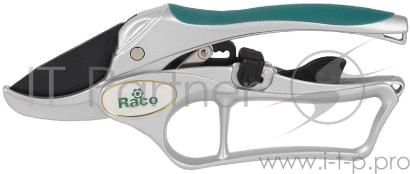 Кусторезы, Секаторы, Сучкорезы Секатор RACO с алюминиевыми рукоятками, храповый механизм, 200мм 4206-53/150C