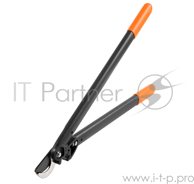 Сучкорез плоскостной Fiskars PowerGear L74 средний черный/оранжевый (112290)