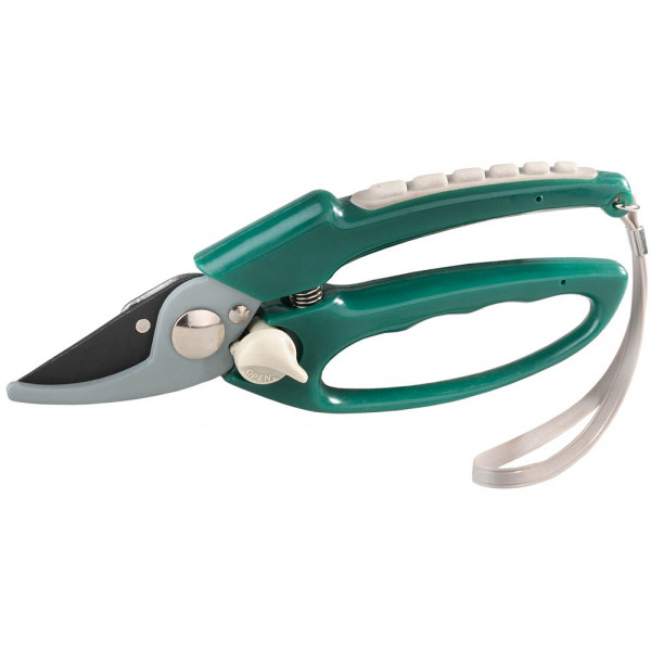 Кусторезы, Секаторы, Сучкорезы Секатор RACO с пластиковыми рукоятками, защитной дугой и воздушными подушечками, 200мм 4206-53/160C