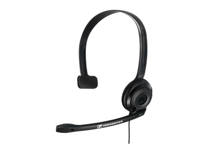 Наушники SENNHEISER PC 2 CHAT черный (2м) накладные 504194