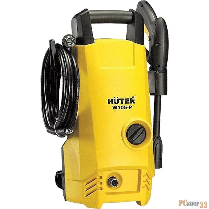 Мойки Huter W105-Р 70/8/3 Мойки высокого давления { 1400 вт, 105 бар, расход=342 л/час, вход=0,4 бар }