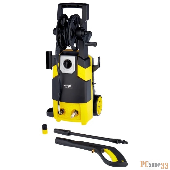 Мойки Huter W165-AR 70/8/10 Мойки высокого давления { 1900 вт, 165 бар, расход=360 л/час, вход=0,4 бар, 9,3 кг }