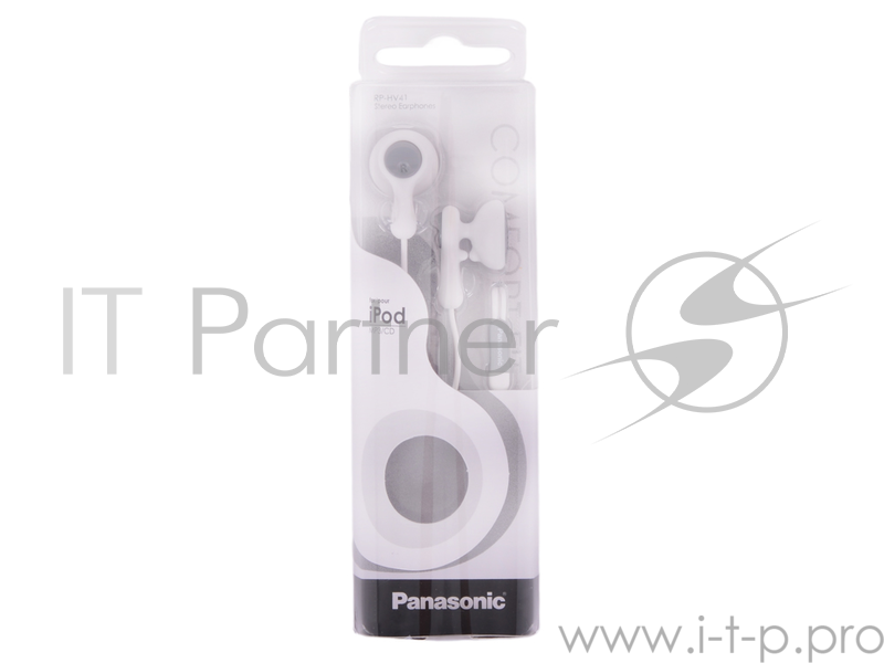 Наушники Panasonic RP-HV41GU-W, Наушники белый
