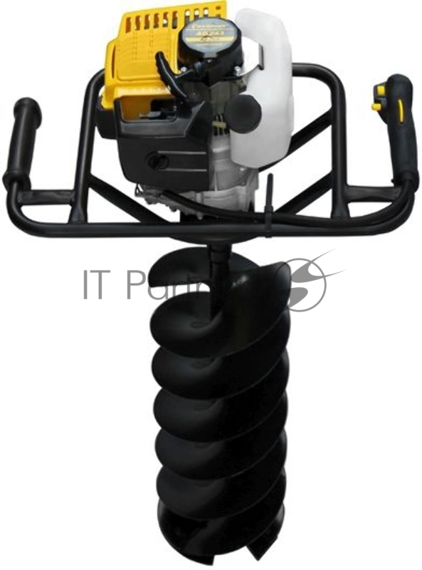 Мотобур CHAMPION AG243(1,25/1,7 кВт/л.с., объем двиг 42,7 см3, вес 9,2кг, бак 0,98л, передаточное число 40: 1, макс об/двиг 8800,1.Двигатель в сборе 2.Бур почвенный 150мм,3.Перчатки 4.Емкость для приготовления топливной смеси 5.Очки 6.Ремонтный набор