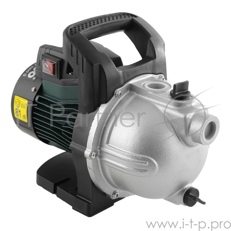 Насосы Metabo P 3300 G 600963000 садовый насос { 900Вт, 3300 л/ч, чугун, вес 11,1 кг }