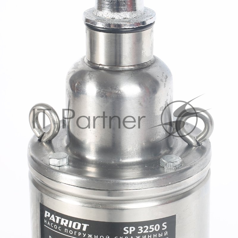 Насосы бытовые Насос скважинный PATRIOT SP 3250 S 315302463 {Мощн. - 500 Вт, напр. - 220 В, производ. -1920 л/час, высота подъема - 100 м, глубина погружения - 30 м, корпус - нержавеющая сталь, кабель 18 м.}
