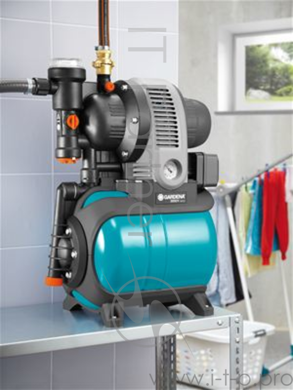 Насосная станция напорный Gardena 3000/4 Classic Eco 650Вт 2800л/час