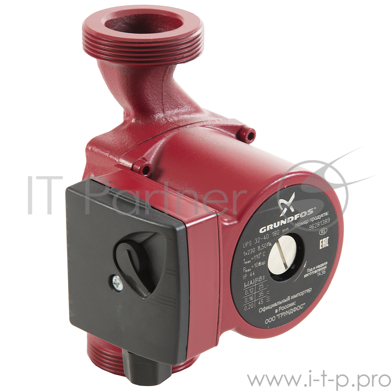 Насос циркуляционный GRUNDFOS UPS 32-40 25-45Вт высота 4м 10бар (96281389)
