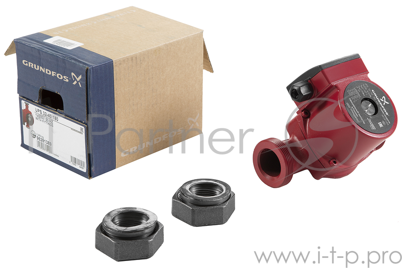 Насос циркуляционный GRUNDFOS UPS 32-40 25-45Вт высота 4м 10бар (96281389)