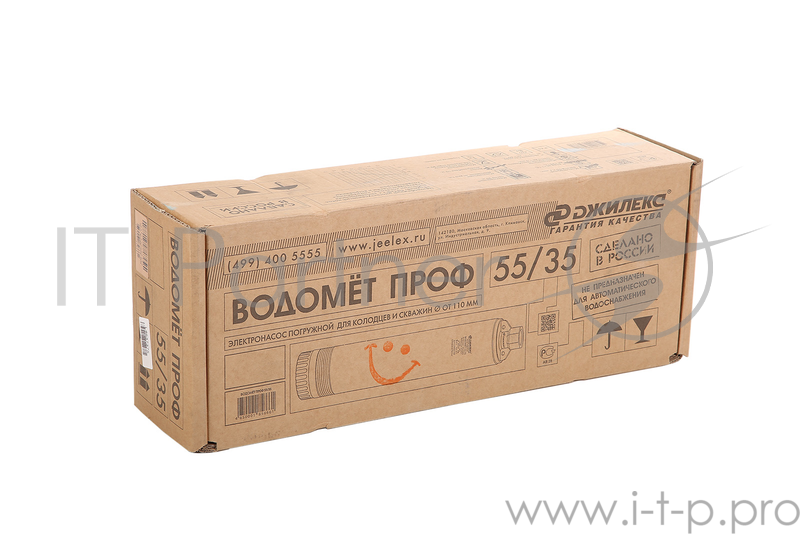 Насос скважинный ВОДОМЕТ Проф 55/35 470Вт Hmax=32м 3600л/ч частицы до 1.5мм