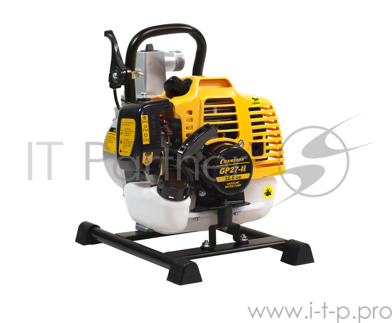Мотопомпа CHAMPION GP27-II 130л/мин 8/30 1.22лс 7кг 1'' легкий старт