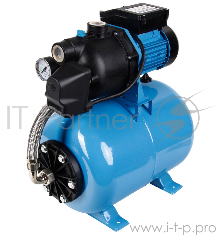 Насосная станция ДЖАМБО 60/35П-24 600Вт глубина до 9м высота до 30м 3600л/ч 24л для чистой воды