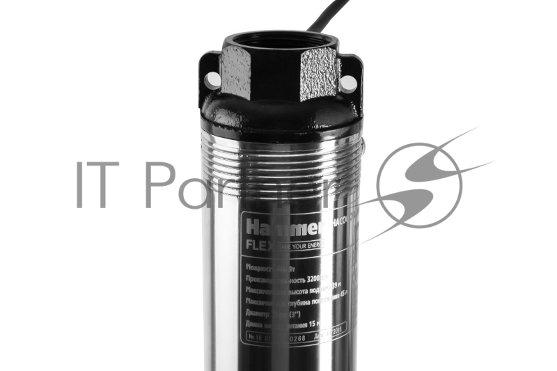 Насос скважинный Hammer Flex NAP600/39S 600Вт 3200л/ч высота 39м глубина 45м 3
