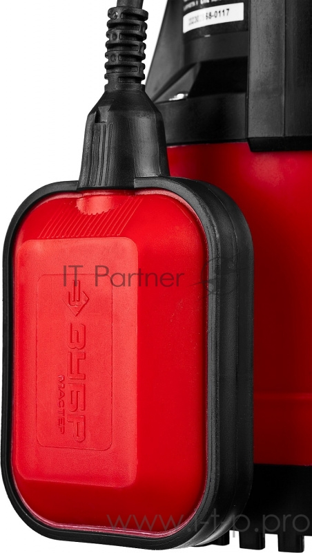 Насос ЗУБР НПЧ-М1-400 мастер м1 погружной дренажный для чистой воды частицы до 5мм 400Вт 120л/мин