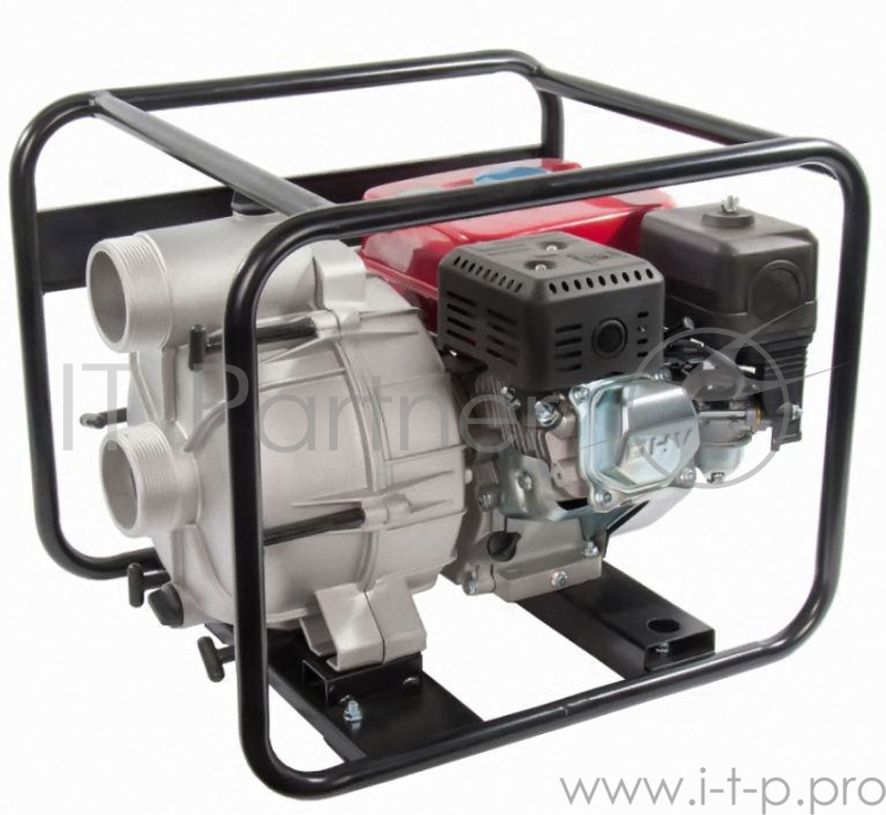 Мотопомпа DDE PTR80 7.0лс 1330л/мин высота 26м глубина 8м 3'' для грязной воды