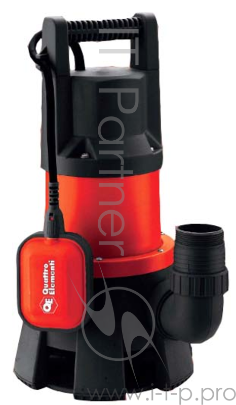 Насос QUATTRO ELEMENTI Drenaggio 1300 Grande 241-819 1300Вт 25000л/час грязевой 11м