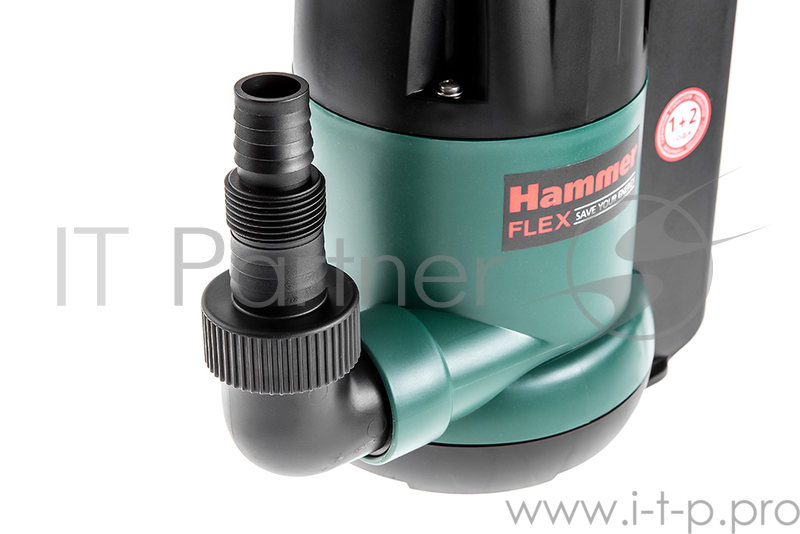 Насос дренажный Hammer Flex NAP250A 250Вт, 6000л/ч, высота 6м, глубина 7м
