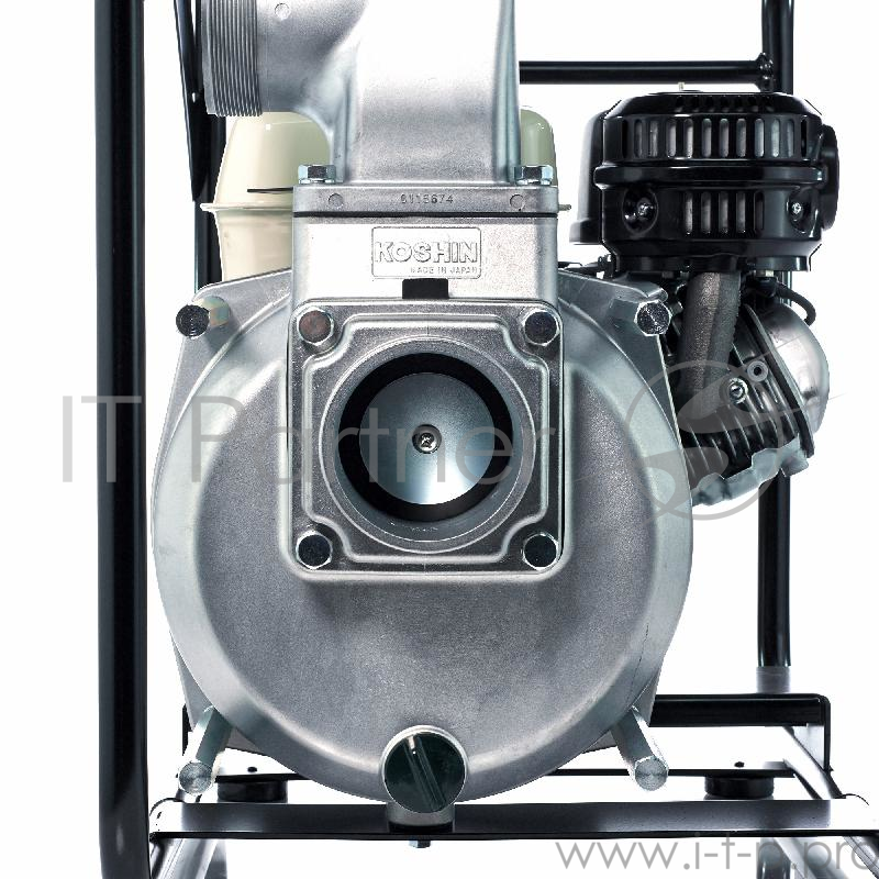 Мотопомпа KOSHIN STH-100X o/s для средне-загряз.воды. 6.3 лс. 87 куб м/час. напор 28 м. частицы 9м