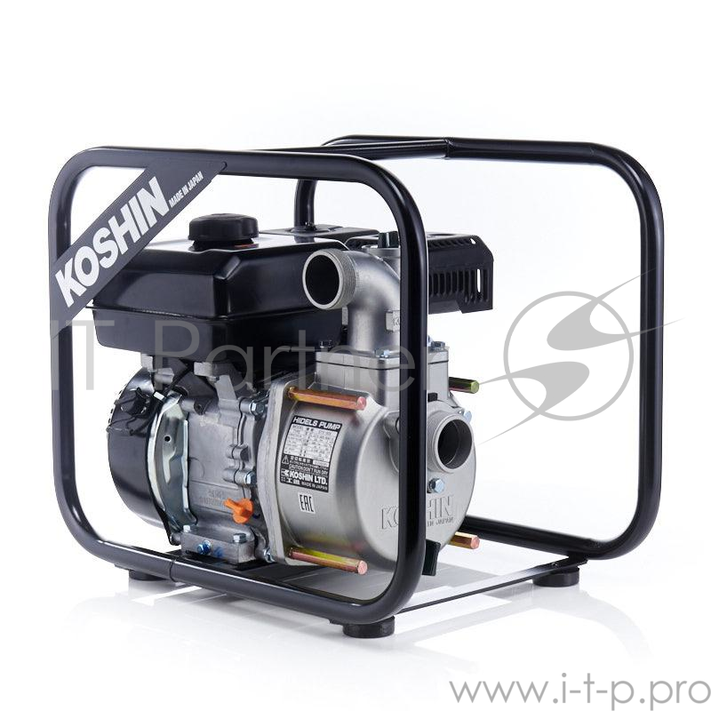 Мотопомпа KOSHIN STV-50X для средне-загряз. воды. 4.2 лс. 34.8 куб м/час. напор 26 м. частицы 8 мм