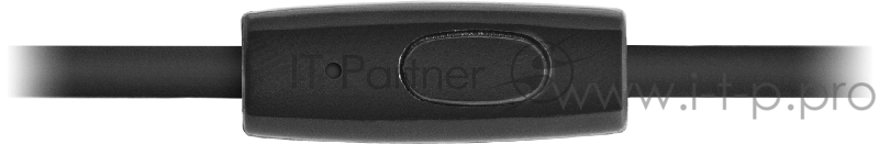 Наушники Defender Pulse 420 черный + оранжевый, вставки 63420