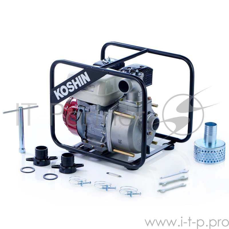 Мотопомпа KOSHIN STH-50X для средне-загрязн. воды. 2.9 лс. 36 куб м/час. напор 29 м. частицы 8 мм