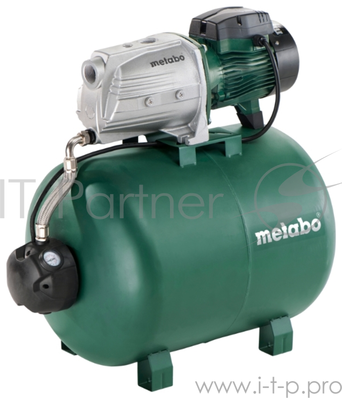 Насосная станция METABO HWW 9000/100 G (600977000) 1900Вт выс.51м глуб.9м 5.1бар 9000л/ч 100л чугун