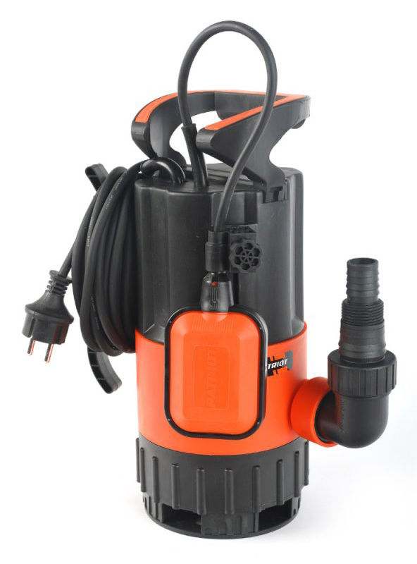 Садовый насос дренажный Patriot F 600 D 600Вт 10000л/час