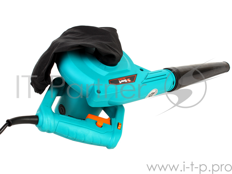 Пылесос электрический Bort BSS-600-R (Воздуходувка) (600 Вт воздуховка регулировка скорости 13000 об/мин 240 м3/час пылесборный мешок)