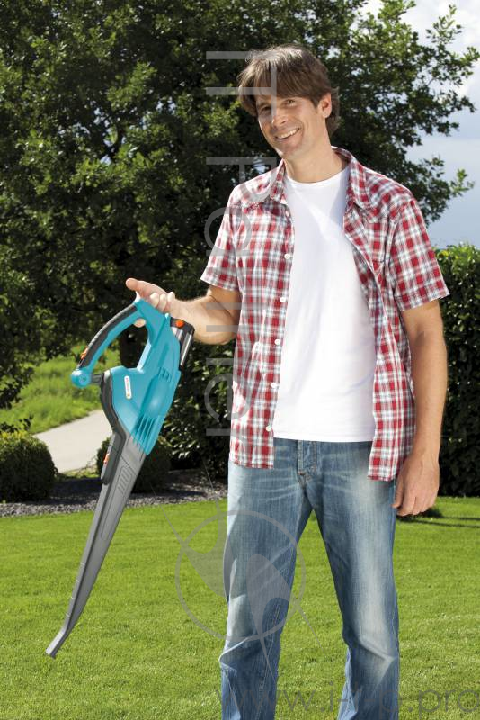 Воздуходувка Gardena AccuJet 18-Li пит.:от аккум. синий «без акум»