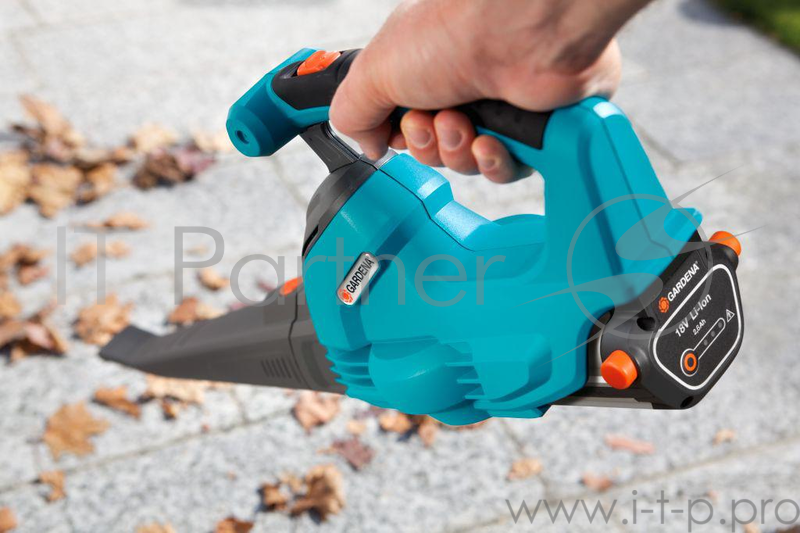 Воздуходувка Gardena AccuJet 18-Li пит.:от аккум. синий «без акум»