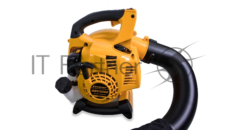 Измельчитель всасывающий бензо CHAMPION GBV326S 0.75кВт/1лс 26см3 612м3/ч 40л 7.8кг