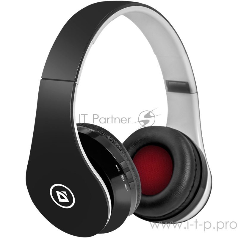 Наушники Defender FreeMotion B550 черный, Bluetooth 63550