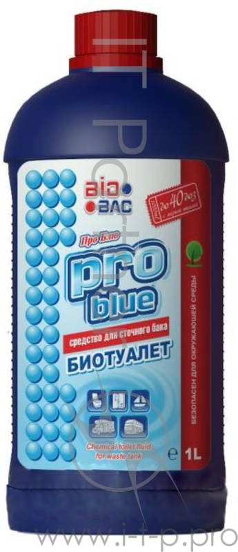 Средство БИОБАК ПРО БЛЬЮ для сточного бака биотуалета