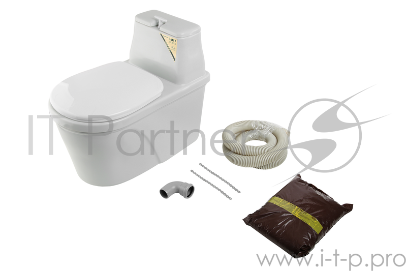 Биотуалет ТАНДЕМ Компакт-Элит торфяной компостирующий 690х380х600мм до стульчака400мм емкость40л