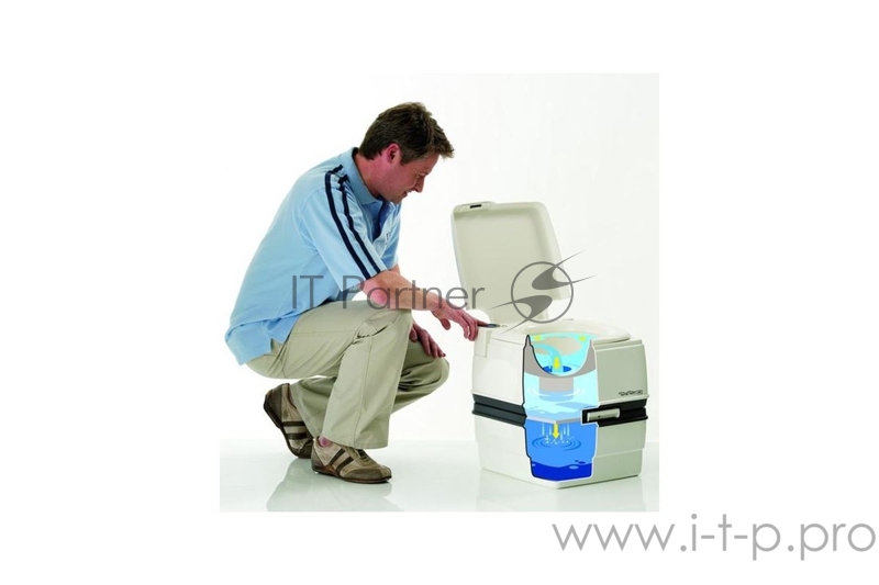 Биотуалет THETFORD Porta Potti 165 жидкостный 15/21л сильфонный белый 427х383х414мм