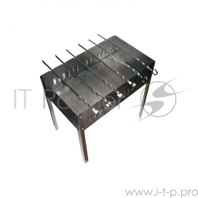 BOYSCOUT Мангал сборный + 6 шампуров,в термопленке/10 350*250*350 арт 61235