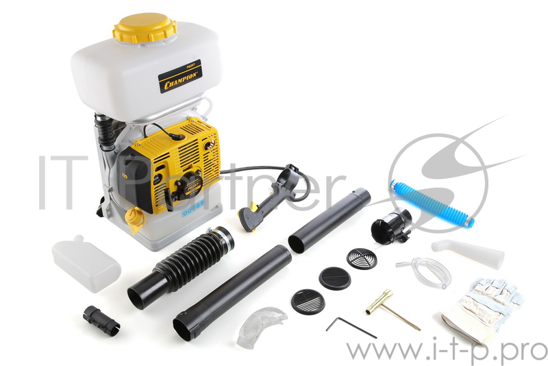 Опрыскиватель бензо CHAMPION PS257 2.5кВт 56.5см3 0.14-3.03л/мин бак 14л 9.5кг РАНЦЕВЫЙ