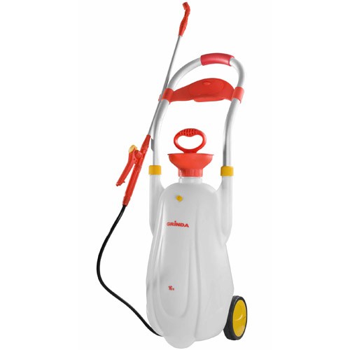 Опрыскиватель GRINDA 8-425163 ''handy spray'' садовый 16л с телескоп. удлинителем на колесах