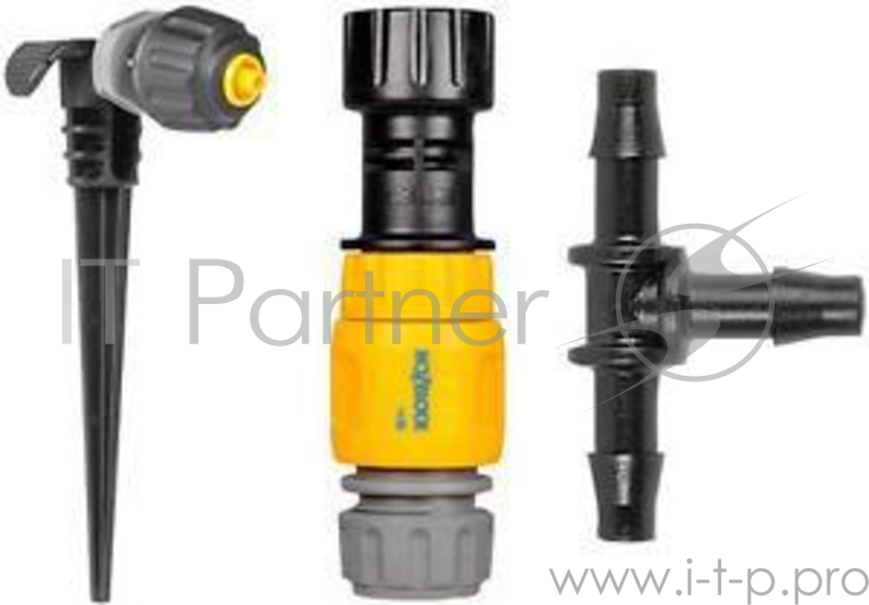 Комплект HOZELOCK 7024 Micro 31 предмет: редуктор, трубопровод, микроразбрызгиватель, тройник