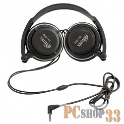 Наушники RITMIX RH-502 Наушники накладные, разъем mini jack 3.5 mm, длина кабеля - 1.2 м