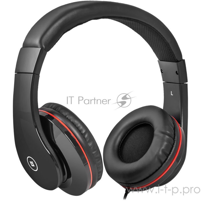 Наушники Defender Наушники с микрофоном Accord 170 черный, кабель 1,2 м 63170