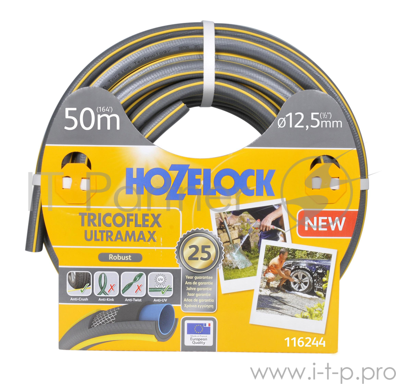 Шланг HOZELOCK 116244 TRICOFLEX ULTRAMAX 12,5 mm 50 m