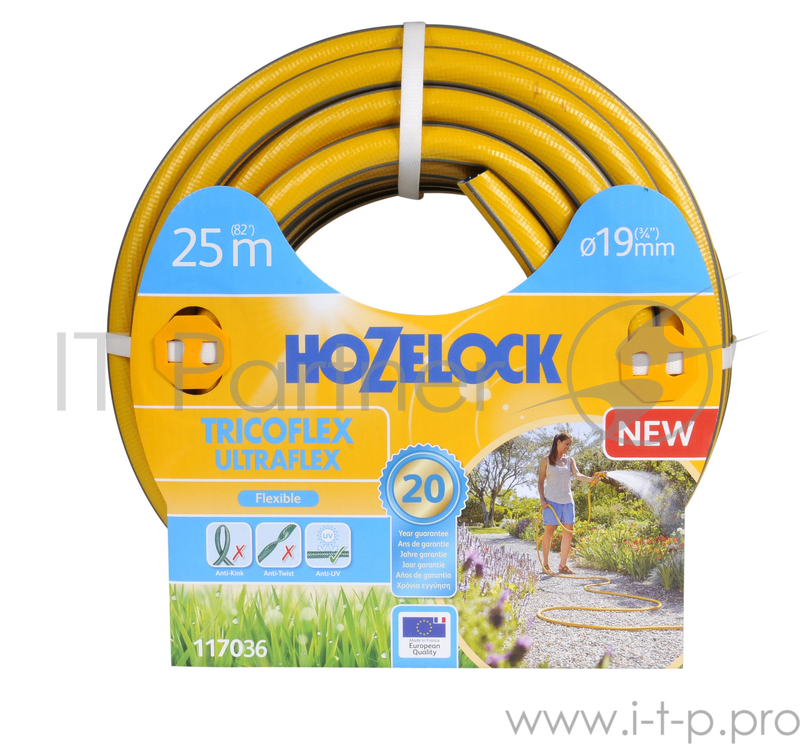 Шланг HOZELOCK 117036 TRICOFLEX ULTRAFLEX 19 MM 25 M